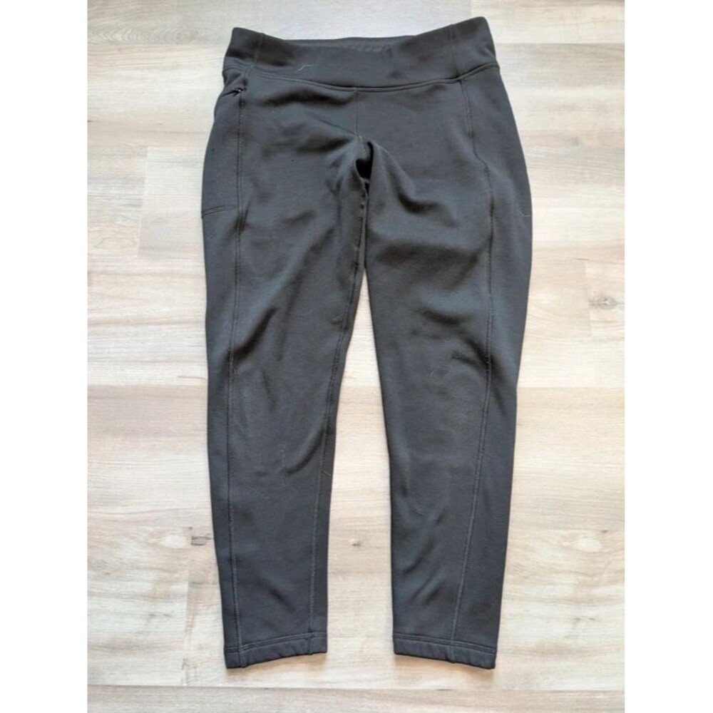 Title Nine Fleece Lined Pocket Leggings, Large (D1)